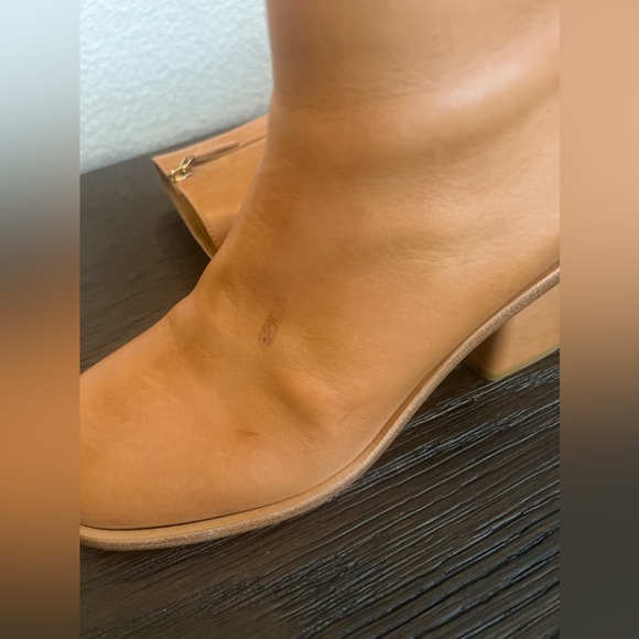 Chloe Meganne Leather Ankle Boots Size 39 - Picture 8 of 14